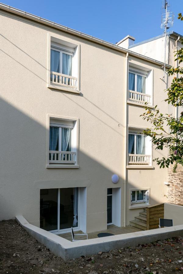 Le Belem : Chambre spacieuse avec sdb privative, cuisine et salon partagés, terrasse, proche facs et centre Brest Esterno foto