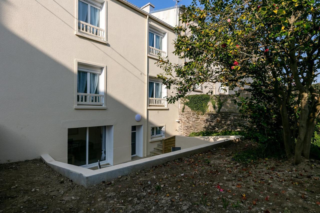 Le Belem : Chambre spacieuse avec sdb privative, cuisine et salon partagés, terrasse, proche facs et centre Brest Esterno foto